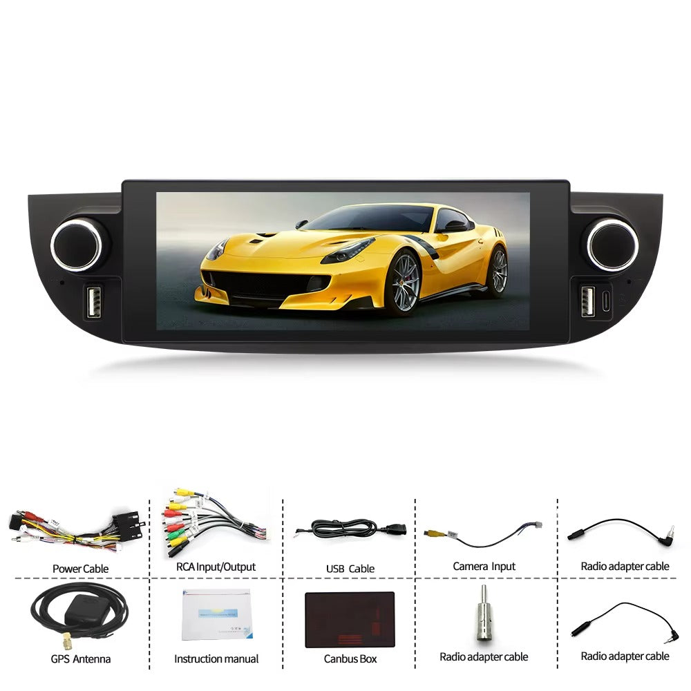 FIAT 500 2007-2015 android auto /carplay