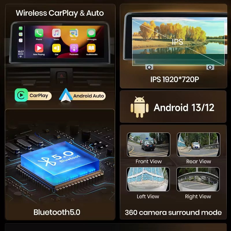 BMW serie 1/2 F20 F21 F22 Multimedia GPS 2din android/carplay 2013/2017