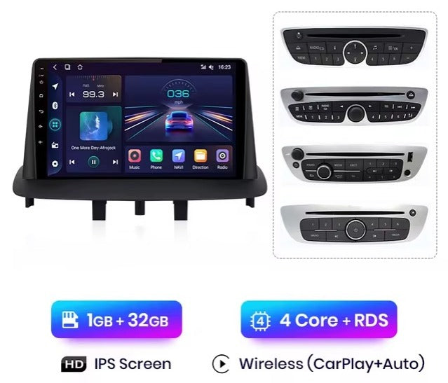 Renault Megane 3 2008 - 2014 wiriless carplay