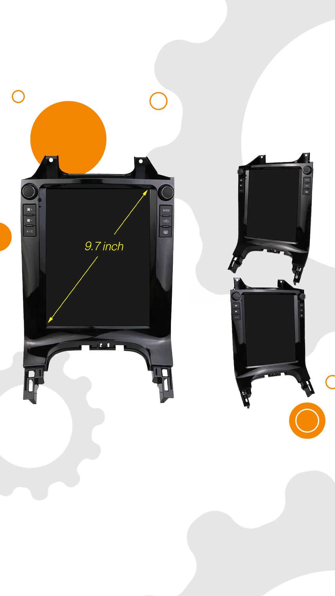 Peugeot 3008 2010 - 2017 monitor 9,7