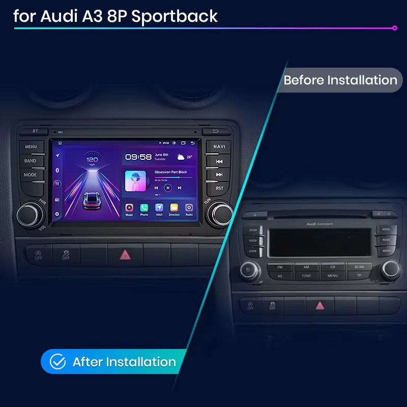 Audi A3 8P 2003-2011 S3 RS3 Sportback