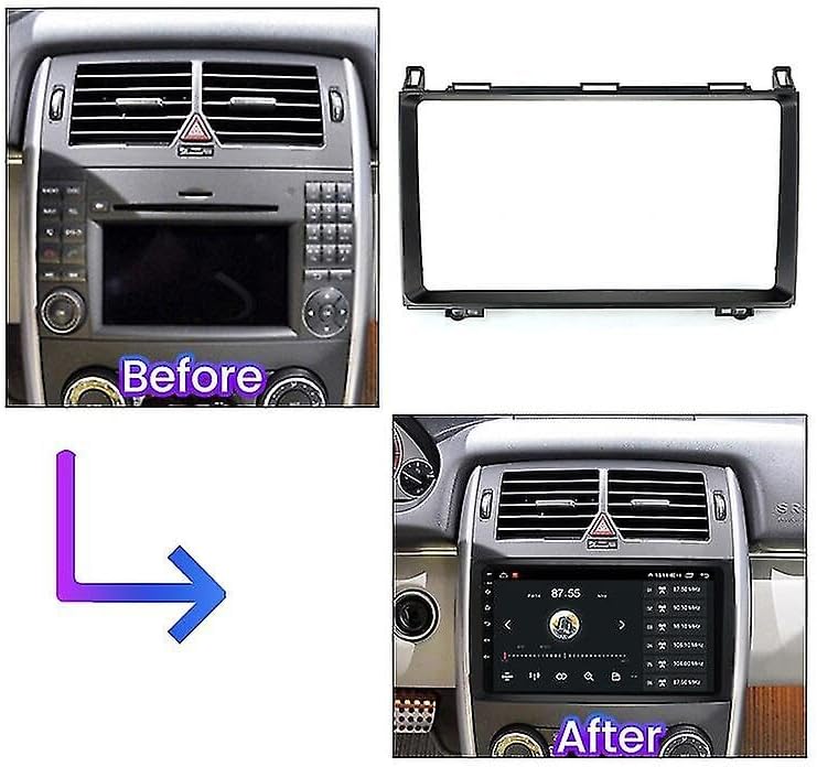 KIT INSTALLAZIONE X MERCEDES Classe A(W169) / Classe B (W245) 2005-2011 / Vito/Vian autoradio android 9 pollicio