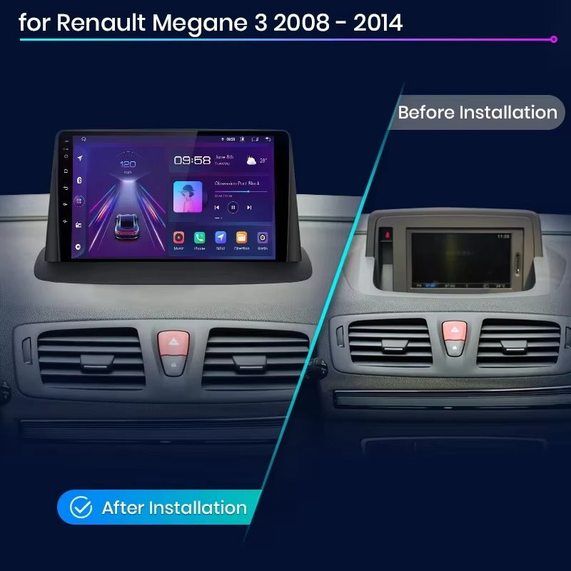 Renault Megane 3 2008 - 2014 wiriless carplay