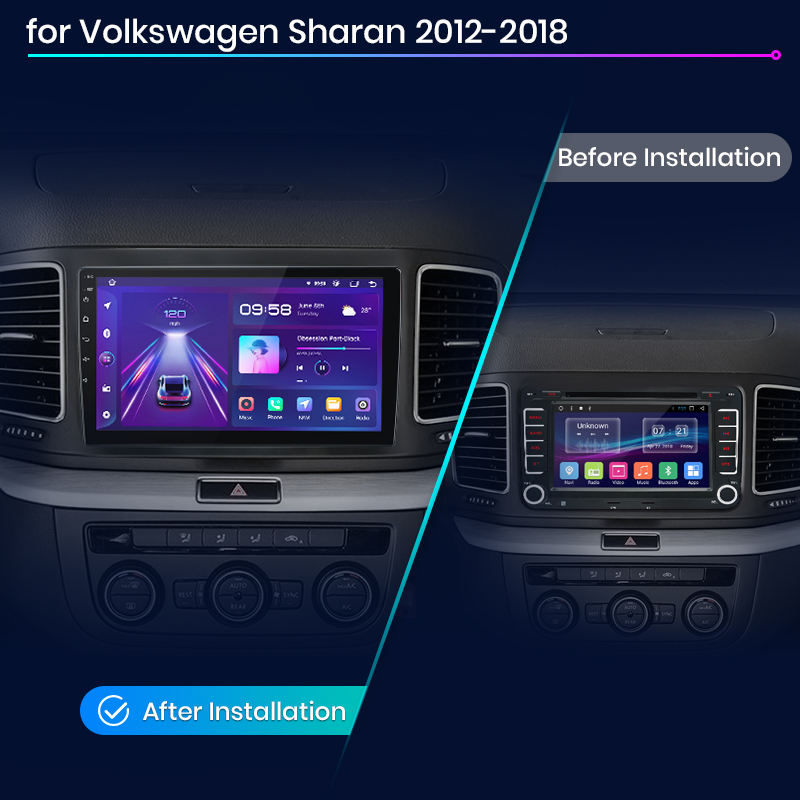 Volkswagen VW Sharan SEAT Alhambra 7N 2012-2018