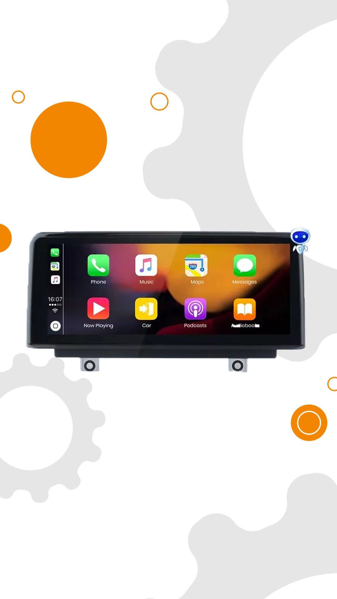 BMW serie 1/2 F20 F21 F22 Multimedia GPS 2din android/carplay 2013/2017