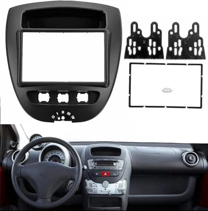 KIT INSTALLAZIONE X C1/Toyota Aygo/Peugeot (107) 7 POLLICI