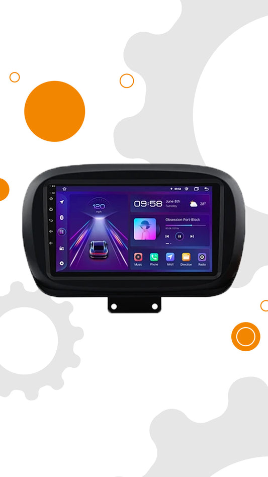 Fiat 500X 2014 - 2020 wireless CarPlay Android Auto 6X128