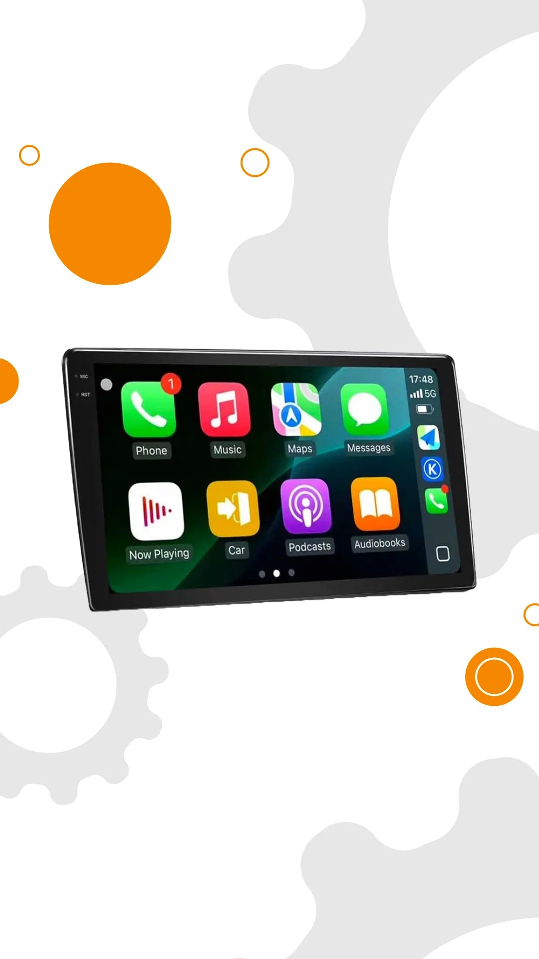 KIT INSTALLAZIONE 9 POLLICI X SMART 453 2014/2020