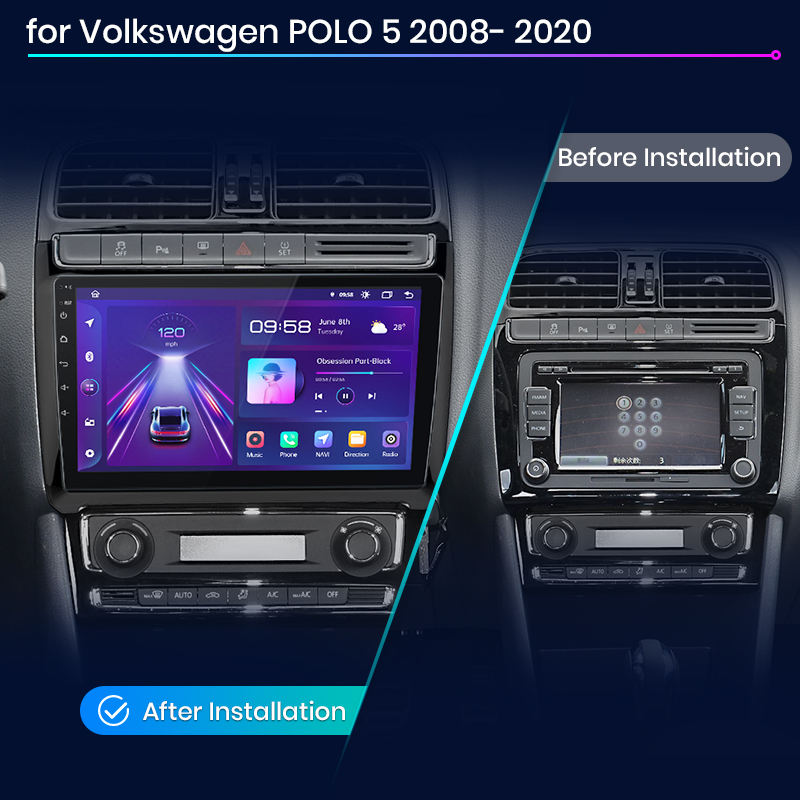 Volkswagen POLO 5 Sedan 2008-2020,
