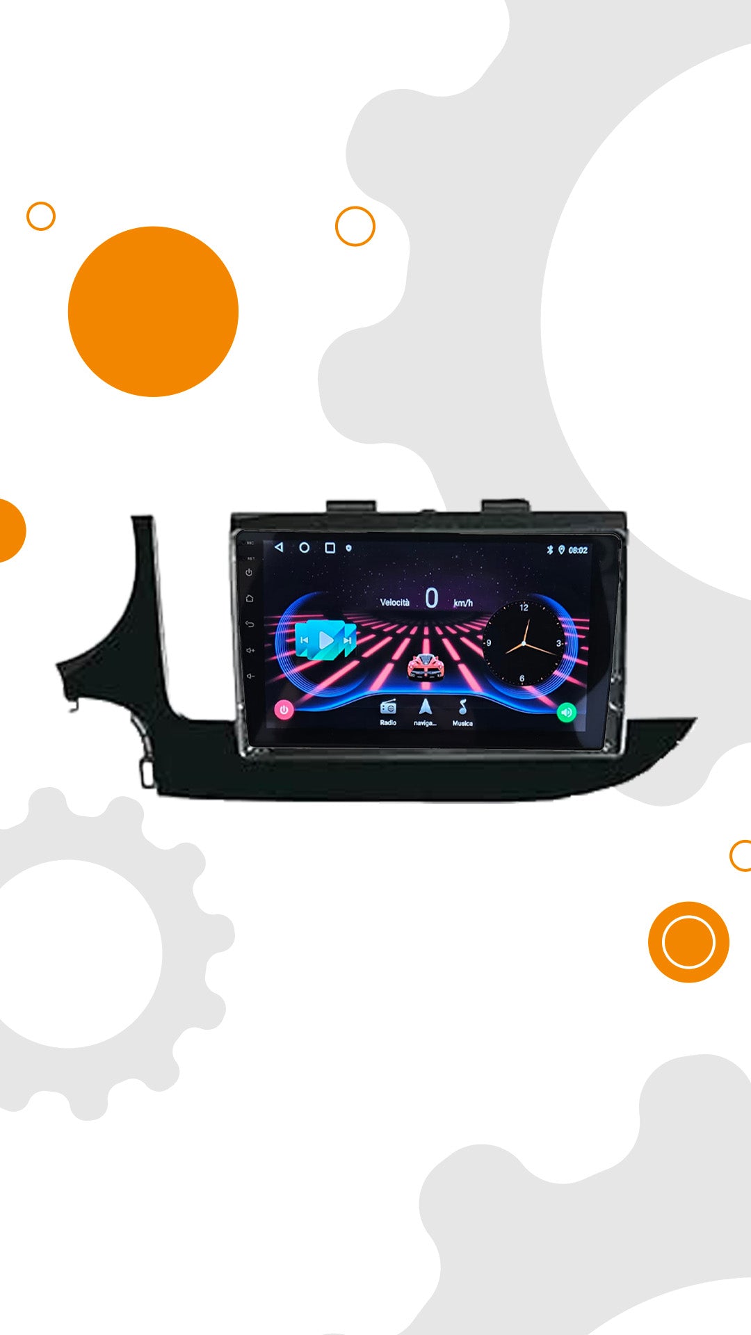 KIT INSTALLAZIONE per Opel Mokka X 2016-2019 / Buick Encore 2016 - KA22-822