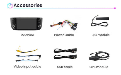 Punto evo 2012-2015 WIRILESS CARPLAY AUTO