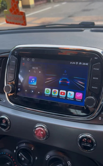 Autoradio Andriod per Fiat 500 2016-2019 2gbx64